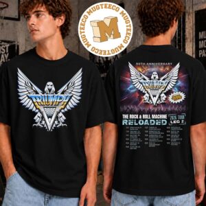 Triumph The Rock And Roll Machine Reloaded 2026 Tour Schedule Back Sided Unisex Two Sided T-Shirt