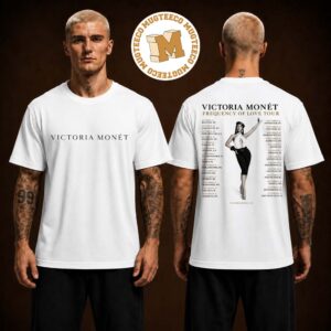 Victoria Monét Frequency of Love Tour 2026 Exclusive Tee Two Sided Unisex T Shirt