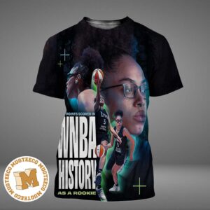 WNBA Minnesota Lynx Olivia Miles Most Points Scored As A Rookie All Over Print Shirt