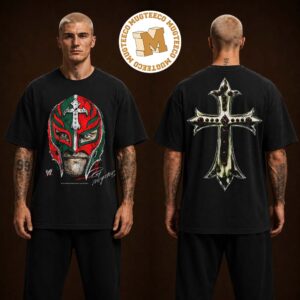 WWE Rey Mysterio Independence Merch Tee Two Sided Unisex T Shirt