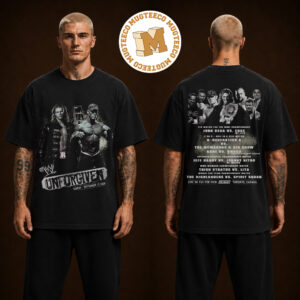 WWE Unforgiven John Cena VS Edge On September 17 2006 Two Sided Unisex T Shirt