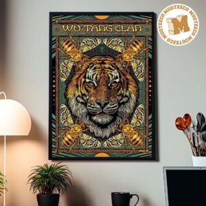 Wu Tang Clan Bristow VA 2026 Event Poster At Jiffy Lube Live On September 15 2026 Home Decor Poster Canvas