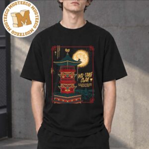 Wu Tang Clan Charlotte NC 2026 Event Poster At Truliant Amphitheater On September 18 2026 Unisex T Shirt