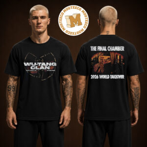 Wu Tang Clan Harford GT The Final Chamber 2026 World Take Over On August 29 2026 Two Sided Unisex T Shirt