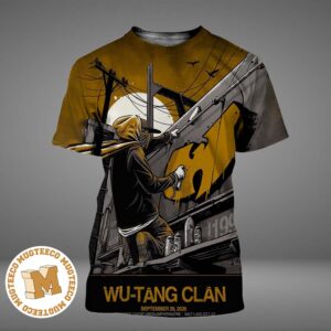 Wu Tang Clan Salt Lake City UT 2026 Event Poster At Utah First Credit Union Amphitheatre On September 29 2026 All Over Print Shirt