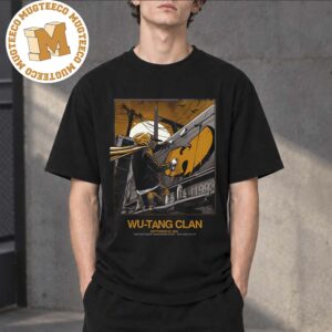 Wu Tang Clan Salt Lake City UT 2026 Event Poster At Utah First Credit Union Amphitheatre On September 29 2026 Unisex T-Shirt