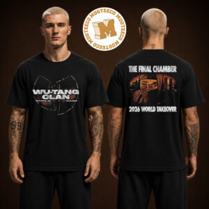 Wu Tang Clan Shakopee MN The Final Chamber 2026 World Take Over On September 1 2026 Two Sided Unisex T Shirt