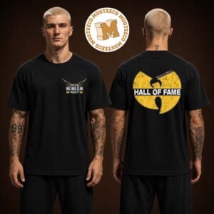 Wu Tang Clan Shaolin NY 2026 Merch Rock HOF Wu Tee Two Sided Unisex T Shirt