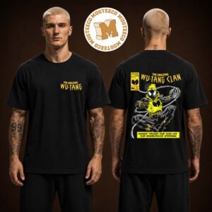 Wu Tang Clan The Amazing Spider Vintage Graphic Logo Two Sided Unisex T Shirt