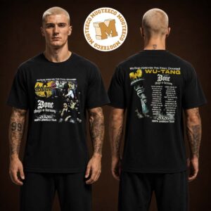 Wu Tang Clan The Final Chamber North American Tour 2026 Merch Tee Two Sided Unisex T Shirt