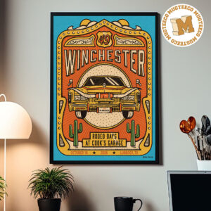 49 Winchester Lubbock TX 2026 Event Poster At Roded Days At Cook Garage On October 16 2026 Home Decor Poster Canvas