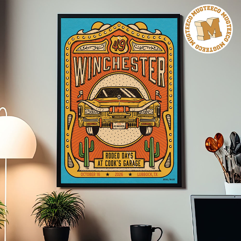 49 Winchester Lubbock TX 2026 Event Poster At Roded Days At Cook Garage On October 16 2026 Home Decor Poster Canvas 49 Winchester Lubbock TX 2026 Event Poster At Roded Days At Cook Garage On October 16 2026 Home Decor Poster Canvas