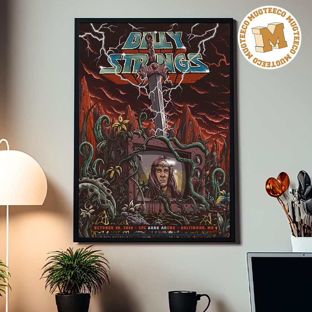 Billy Strings Baltimore MD 2026 Event Poster At CFG Bank Arena On October 30 2026 Home Decor Poster Canvas Billy Strings Baltimore MD 2026 Event Poster At CFG Bank Arena On October 30 2026 Home Decor Poster Canvas