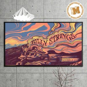 Billy Strings Chattanooga TN 2026 Event Poster At Tivoli Theatre On October 20 2026 Home Decor Poster Canvas