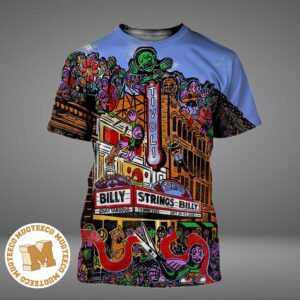 Billy Strings Chattanooga TN 2026 Event Poster At Tivoli Theatre On October 20 21 2026 All Over Print Shirt