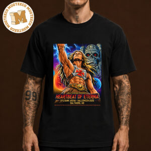 Billy Strings Heartbeat Of Eternia Baltimore MD 2026 He-Man Event Poster At CFG Bank Arena On October 31 2026 Unisex T-Shirt