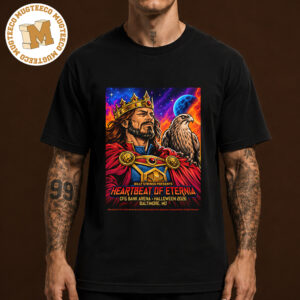 Billy Strings Heartbeat Of Eternia Baltimore MD 2026 King Randor Event Poster At CFG Bank Arena On October 31 2026 Unisex T-Shirt