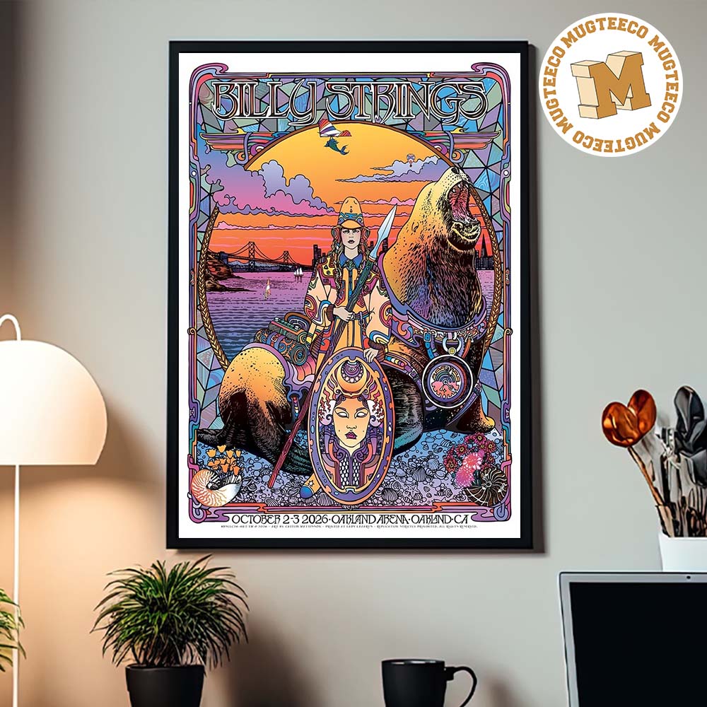 Billy Strings Oakland CA 2026 Event Poster At Oakland Arena On 2 3 2026 Home Decor Poster Canvas Billy Strings Oakland CA 2026 Event Poster At Oakland Arena On 2 3 2026 Home Decor Poster Canvas