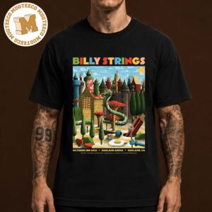 Billy Strings Oakland CA 2026 Event Poster At Oakland Arena On 3 2026 Unisex T-Shirt