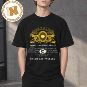 BornxRaised X National Football League Green Bay Packers Merch Tee Unisex T-Shirt