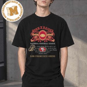 BornxRaised X National Football League San Francisco 49Ers Merch Tee Unisex T-Shirt