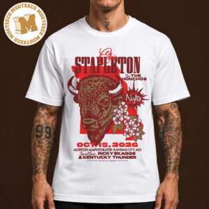 Chris Stapleton Kansas City MO 2026 Event Poster At Morton Amphitheater On October 15 2026 Unisex T-Shirt