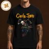 Circle Jerks Merch Tee Godzilla Wild In The Streets Unisex Black T-Shirt