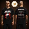 White Chaple Band Merch Tee As I  Hack Your Life Less Corpse With My Chainsaw Two Sided Unisex T-Shirt