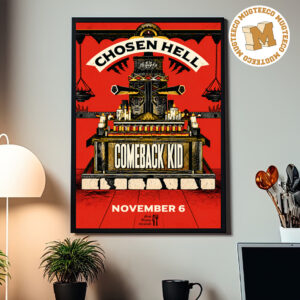 Comeback Kid Chosen Hell On Novmber 6 2026 Home Decor Poster Canvas