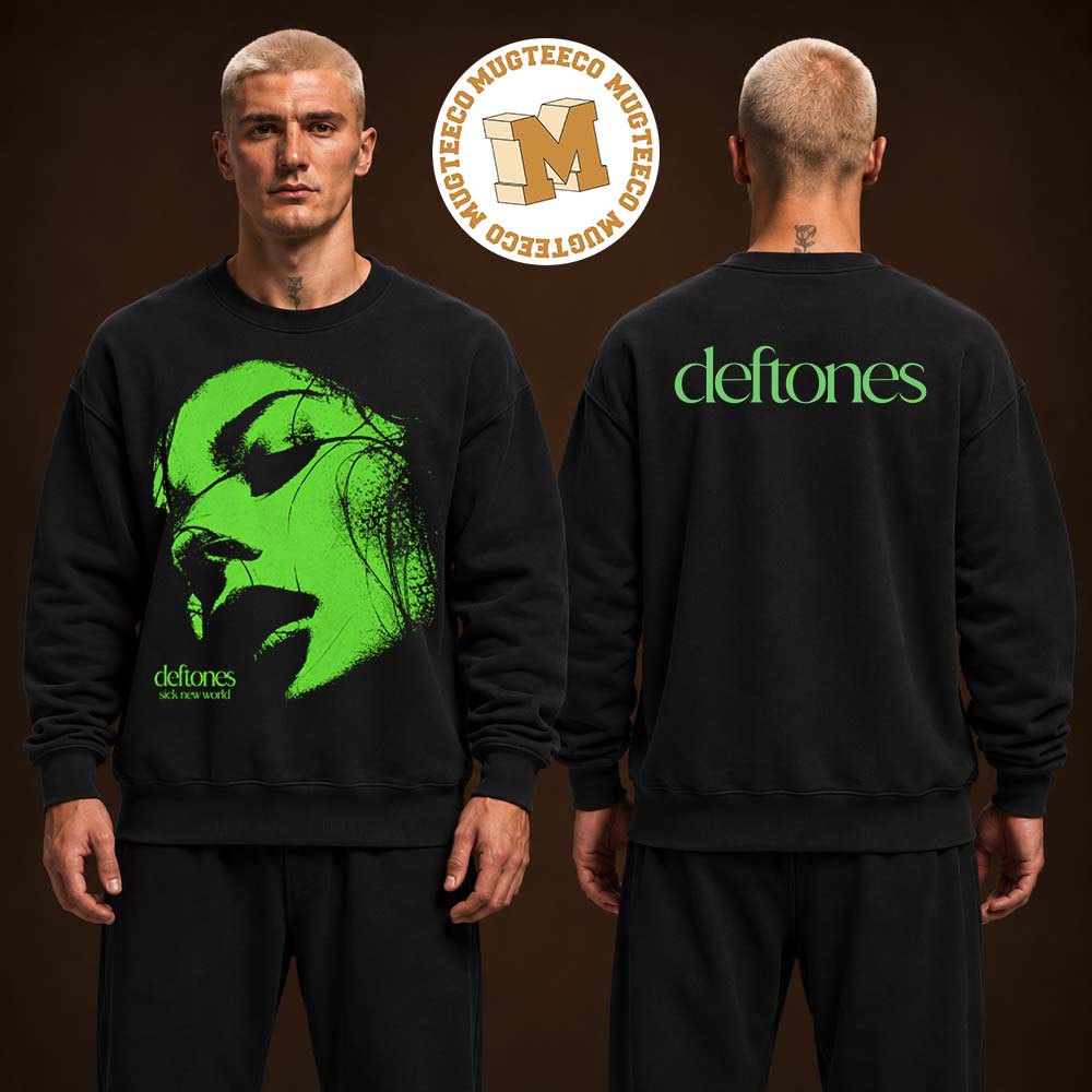 Deftones Sick New World Fort Worth TX 2026 Merch Tee On October 24 2026 Front Sided Face Two Sided Unisex Long Sleeve Shirt Deftones Sick New World Fort Worth TX 2026 Merch Tee On October 24 2026 Front Sided Face Two Sided Unisex Long Sleeve Shirt