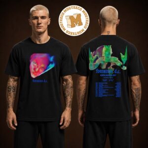 Fontaines D.C North America Tour 2027 Merch Tee Back Sided Line Up Two Sided Unisex T-Shirt