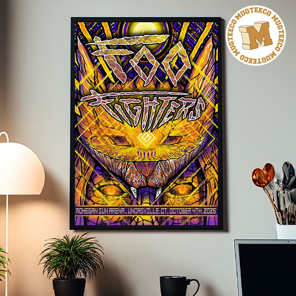 Foo Fighters Uncasville CT 2026 Even Poster At Mohegan Sun Arena On October 4 2026 Home Decor Poster Canvas Foo Fighters Uncasville CT 2026 Even Poster At Mohegan Sun Arena On October 4 2026 Home Decor Poster Canvas
