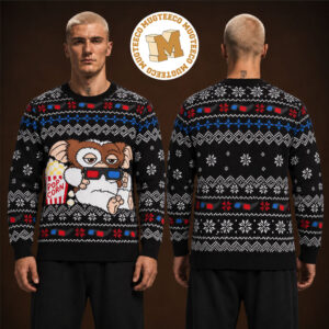 Gremlins Gizmo Popcorn Christmas Jumper Ugly Sweater