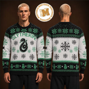 Harry Potter Slytherin Christmas Jumper 2026 Ugly Sweater Shirt