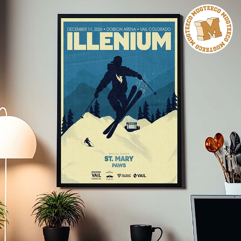 Illenium Vail Colorado 2026 Event Poster At Dobson Arena On December 11 2026 Home Decor Poster Canvas Illenium Vail Colorado 2026 Event Poster At Dobson Arena On December 11 2026 Home Decor Poster Canvas