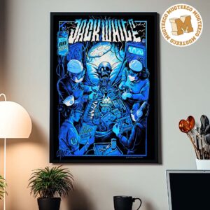 Jack White Del Mar CA 2026 Event Poster At The Sound On September 30 2026 Home Decor Poster Canvas