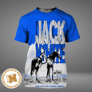 Jack White New Mexico 2026 Event Poster At Revel Albuquerque On October 4 2026 All Over Print Shirt