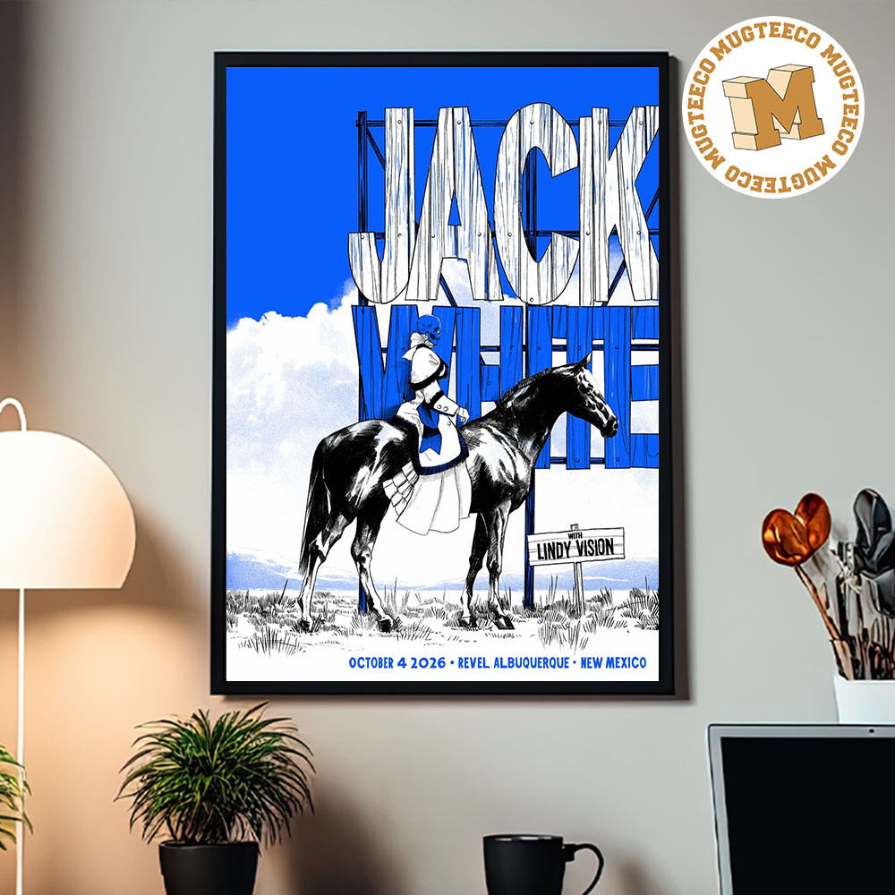 Jack White New Mexico 2026 Event Poster At Revel Albuquerque On October 4 2026 Home Decor Poter Canvas Jack White New Mexico 2026 Event Poster At Revel Albuquerque On October 4 2026 Home Decor Poter Canvas