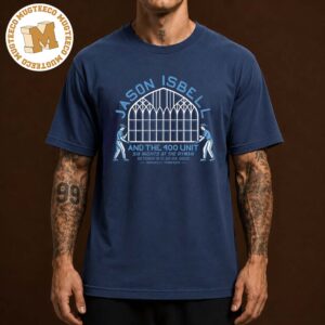 Jason Isbell Nashville TN 2026 Event Tee Six Nights At Ryman Auditorium On October 15-27 And 22-24 2026 Unisex Navy T-Shirt