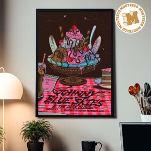 Johnny Blue Skies And The Dark Clouds Nashville TN 2026 Event Poster At Brigestone Arena On October 2 2026 Home Decor Poster Canvas