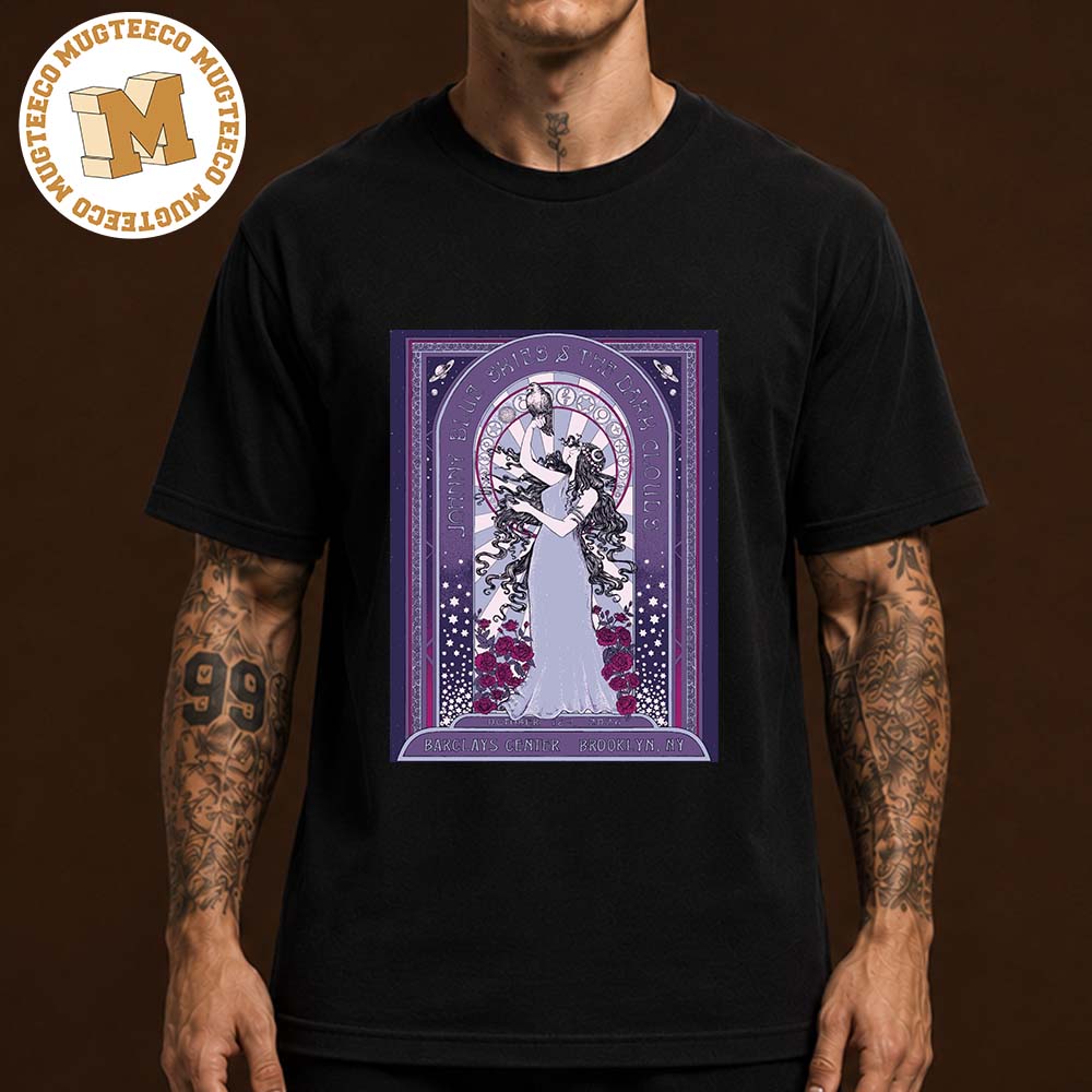 Johnny Blue Skies Brooklyn NY 2026 Event Poster At Barclays Center On October 16 2026 Unisex T-Shirt Johnny Blue Skies Brooklyn NY 2026 Event Poster At Barclays Center On October 16 2026 Unisex T-Shirt