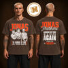 Jonas Brothers Merch Tee Burning Up All Over Again Buffalo NY City Unisex T-Shirt