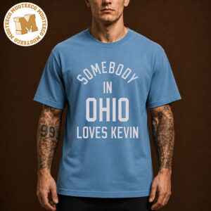 Jonas Brothers Merch Tee Somebody In Ohio Loves Kevin Unisex T-Shirt