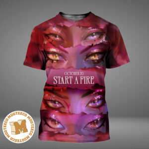 KDA League Of Legends Start A Fire New Song On October 20 2026 All Over Print Shirt