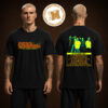 Comeback Kid Band Merch Tee Cut The Head That Bites The Hand Two Sided Unisex Black T-Shirt