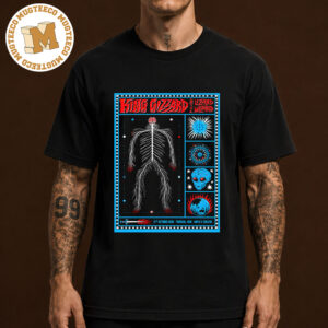King Gizzard And The Lizard Wizard Thirroul NSW 2026 Event Poster At Anita Theatre On October 13 2026 Unisex T-Shirt