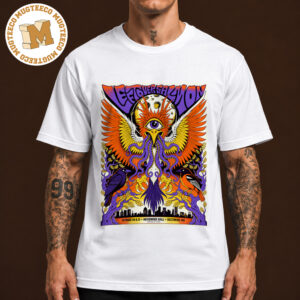 Leftover Salmon Band Baltimore MD 2026 Event Poster At Nevermore Hall On October 30 And 31 2026 Unisex T-Shirt