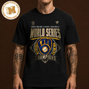 MLB Milwaukee Brewers Fanatics Black 2026 World Series Champions Unisex Black T-Shirt