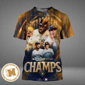 MLB Milwaukee Brewers The Champions 2026 World Series All Over Print Shirt