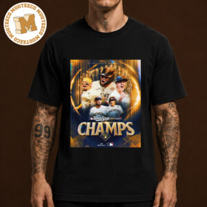MLB Milwaukee Brewers The Champions 2026 World Series Unisex Black T-Shirt